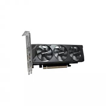 GIGABYTE GeForce RTX 5050 OC Low Profile 8G grafická karta - 8 GB GDDR6, 128 Bit, PCI-E 5.0, 2587 MHz takt jadra, 2 x DP, 2 x HDMI, NVIDIA DLSS 4, GV-N5050OC-8GL
