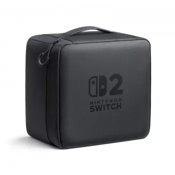 Nintendo Switch 2 All-In-One Carrying Case, cestovné puzdro, Nintendo, čierna, Nintendo Switch 2, zips