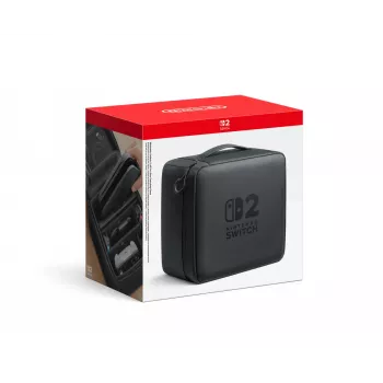 Nintendo Switch 2 All-In-One Carrying Case, cestovné puzdro, Nintendo, čierna, Nintendo Switch 2, zips