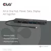 CLUB3D CSV-2553 rozbočovač USB Type-C 5000 Mbit/s čierny