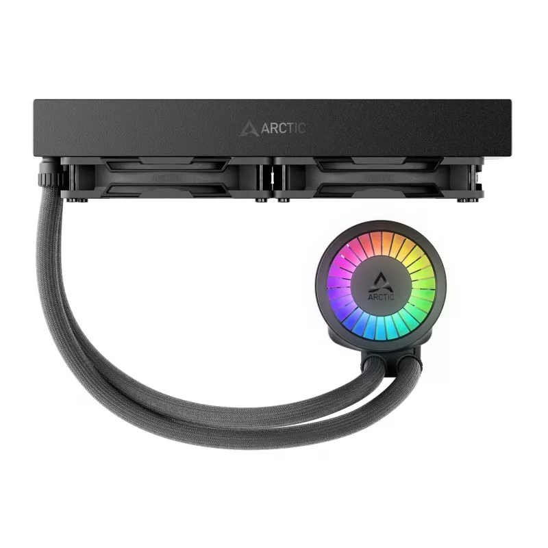ARCTIC Liquid Freezer III Pro 280 A-RGB - multi-kompatibilný all-in-one CPU vodný chladič s A-RGB