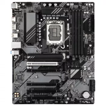 GIGABYTE B760 DS3H GEN5 základná doska – podporuje Intel Core 14. gen CPU, 8+2+1 fázové digitálne VRM, až do 5600 MHz DDR5, 2x PCIe 4.0 M.2, 1GbE LAN, USB 3.2 Gen 2x2