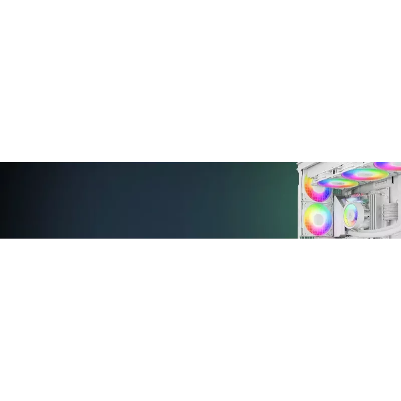 ARCTIC P14 Pro A-RGB (biela) 140 mm A-RGB-PWM ventilátor s káblovým rozbočovačom