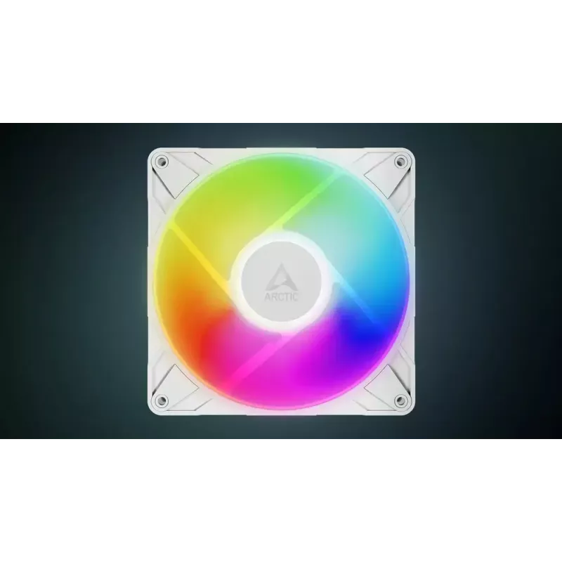ARCTIC P14 Pro A-RGB (biela) 140 mm A-RGB-PWM ventilátor s káblovým rozbočovačom