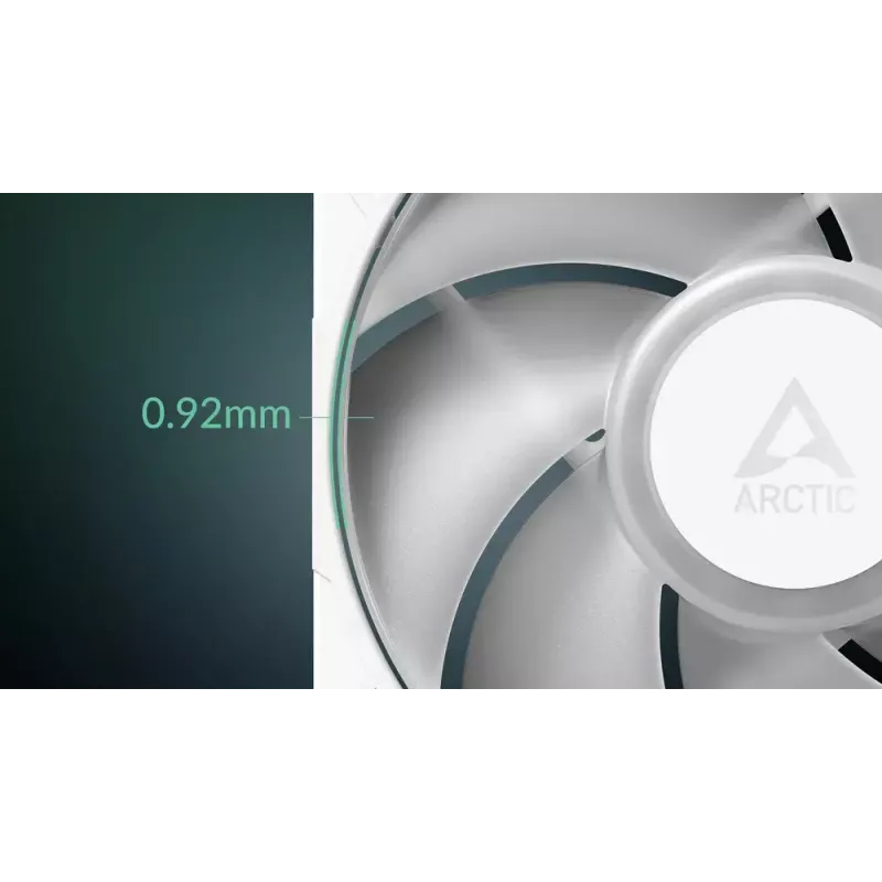 ARCTIC P14 Pro A-RGB (biela) 140 mm A-RGB-PWM ventilátor s káblovým rozbočovačom