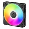 ARCTIC P14 Pro A-RGB 140 mm ventilátor do skrine, 3 ks, čierny