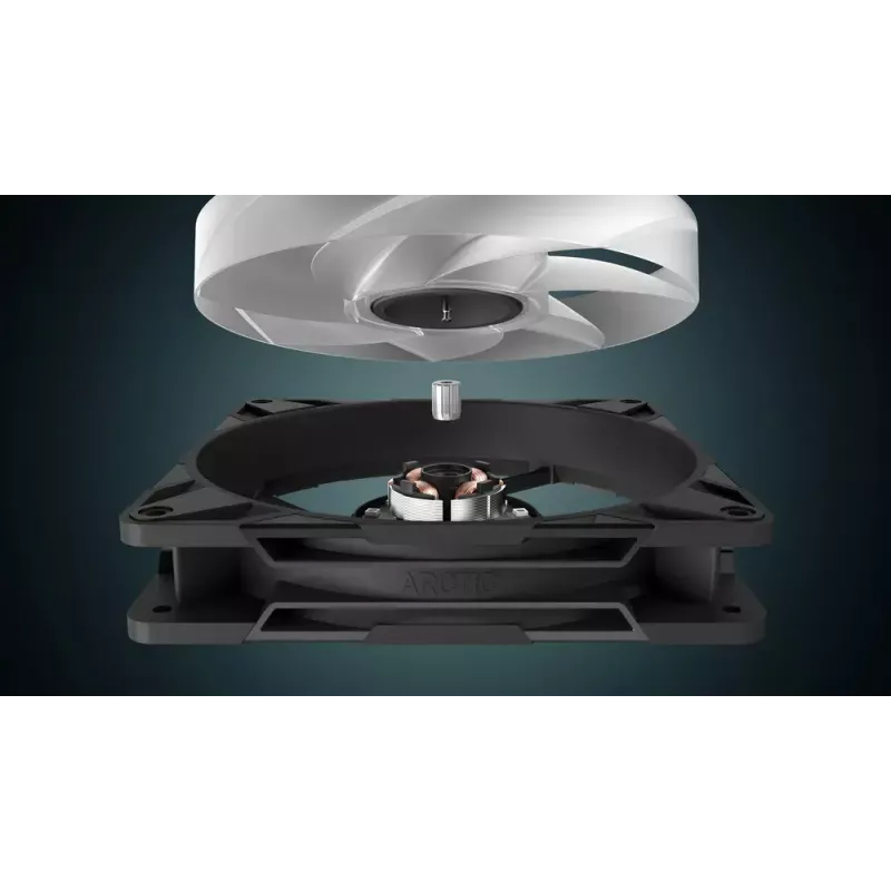 ARCTIC P14 Pro A-RGB 140 mm ventilátor do skrine, 3 ks, čierny