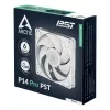 ARCTIC P14 Pro PST (biela) 140 mm PWM ventilátor s káblovým rozbočovačom