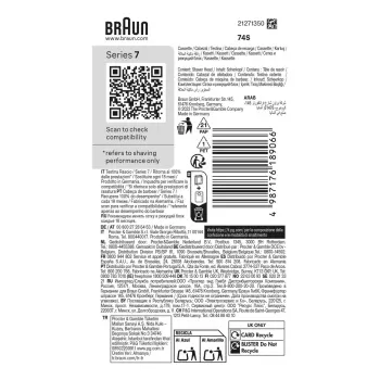 Braun Series 7 74 S holiaca hlava