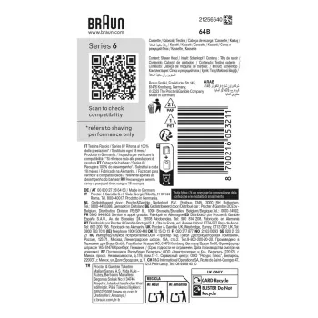 Braun, Series 6 – náhradná strihacia hlava