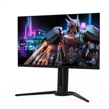 GIGABYTE AORUS FO27Q5P OLED QHD herný monitor – 2560 x 1440, 500 Hz, 0,03 ms, KVM, 300 cd/m², FreeSync Premium Pro, DisplayHDR True Black 500, DisplayPort 2.1
