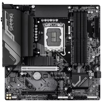 GIGABYTE B760M GAMING X WIFI6E GEN5 Micro ATX základná doska, LGA1700, B760, DDR5 až do 5600MHz, 4 DIMM, 2x PCIe 4.0 M.2, Wi-Fi 6E, 2.5GbE