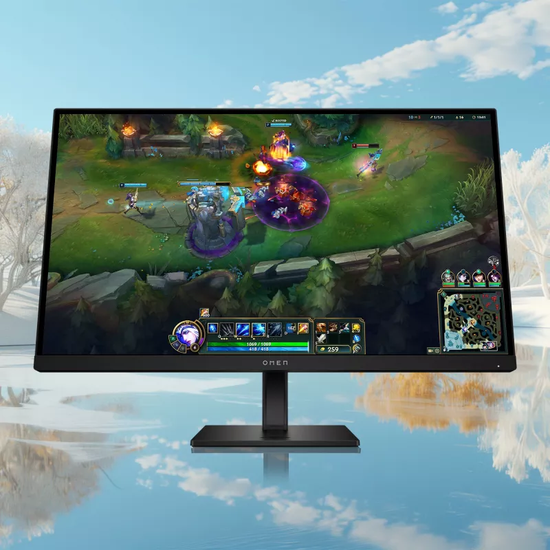 HP OMEN AV4K1E9#ABB počítačový monitor 68,6 cm (27 inch) 1920 x 1080 pixelov Full HD LCD čierny