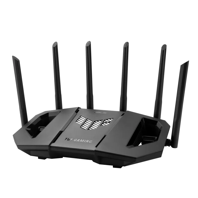 ASUS 90IG0A30-MO9C00 bezdrôtový router 2,5 Gigabit Ethernet trojpásmový (2,4 GHz / 5 GHz / 6 GHz) čierny