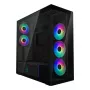 PC skriňa ARCTIC Xtender (Mirror Black) Midi-Tower čierna