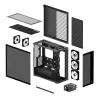 ARCTIC Xtender (čierna) Premium E-ATX PC skriňa, Midi-Tower, PC, čierna, EATX, kov, tvrdené sklo, gaming