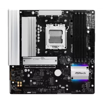 ASRock základná doska A620AM Pro Rs AM5 AMD A620A 4 X DDR5 1 X HDMI 2.1 Tmds/frl 8g kompatibilná 1 X DisplayPort 1.4 s DSC mATX