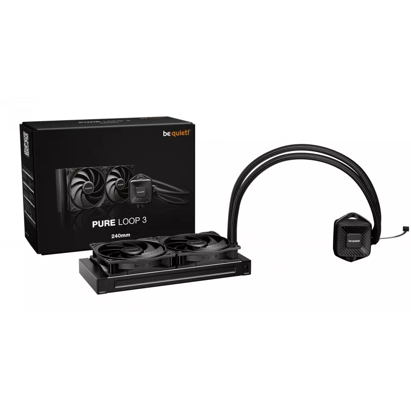 be quiet PURE LOOP 3 procesorový All-in-One kvapalinový chladič 12 cm čierny 1 ks