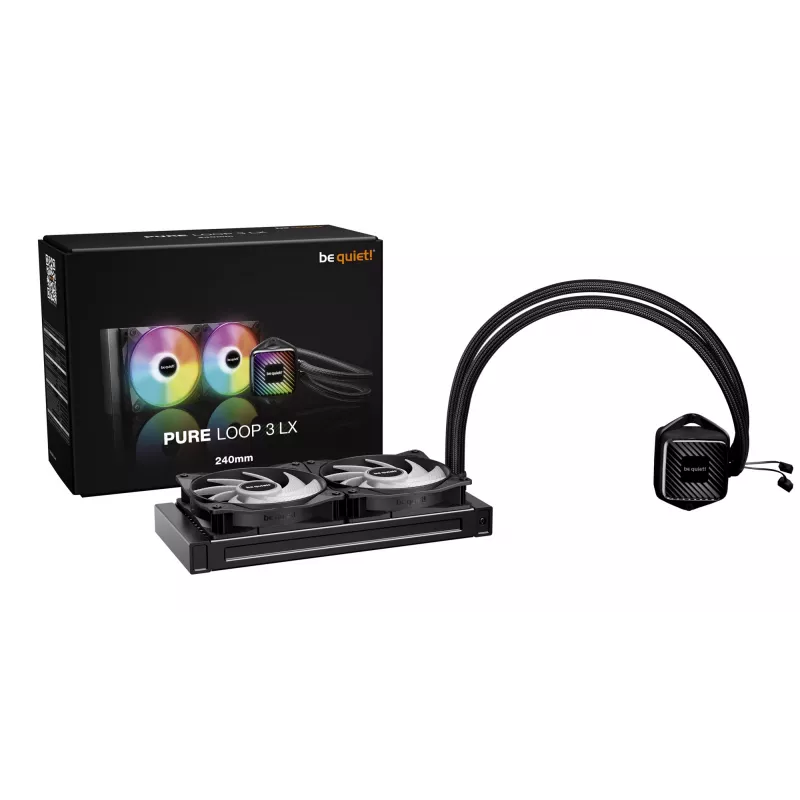 be quiet! PURE LOOP 3 LX procesorový All-in-One vodný chladič 12 cm čierny 1 kus