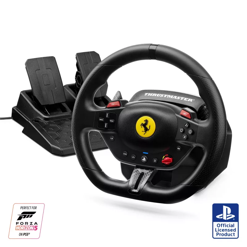 Thrustmaster T98-P FERRARI 296 GTB čierny volant + pedále PC, PlayStation 4, PlayStation 5
