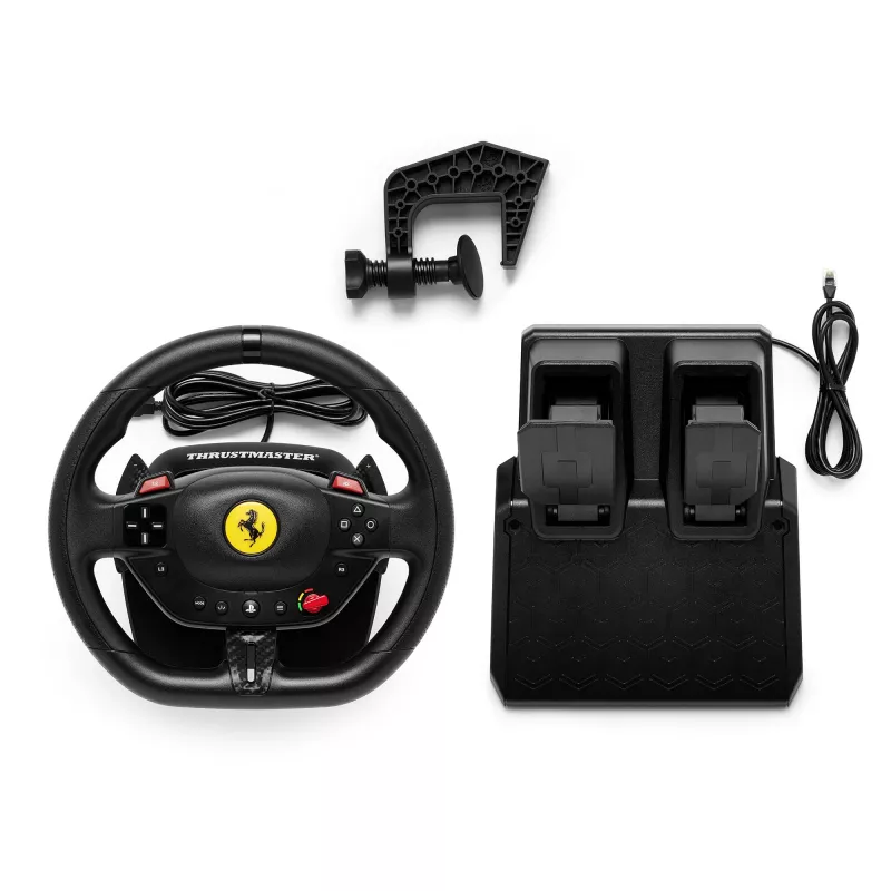 Thrustmaster T98-P FERRARI 296 GTB čierny volant + pedále PC, PlayStation 4, PlayStation 5