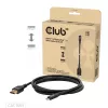 CLUB3D CAC-1563 videokábel adaptér 2 m USB Type-C DisplayPort čierny