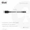CLUB3D CAC-1563 videokábel adaptér 2 m USB Type-C DisplayPort čierny
