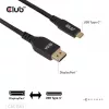 CLUB3D CAC-1563 videokábel adaptér 2 m USB Type-C DisplayPort čierny