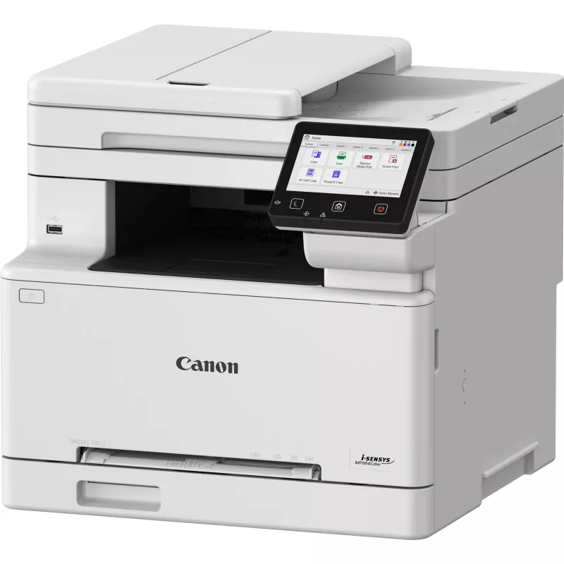 Multifunkčná laserová tlačiareň Canon i-SENSYS MF664Cdw — farebná, 1200x1200 DPI, 25 ppm, A4, Wi-Fi, duplex