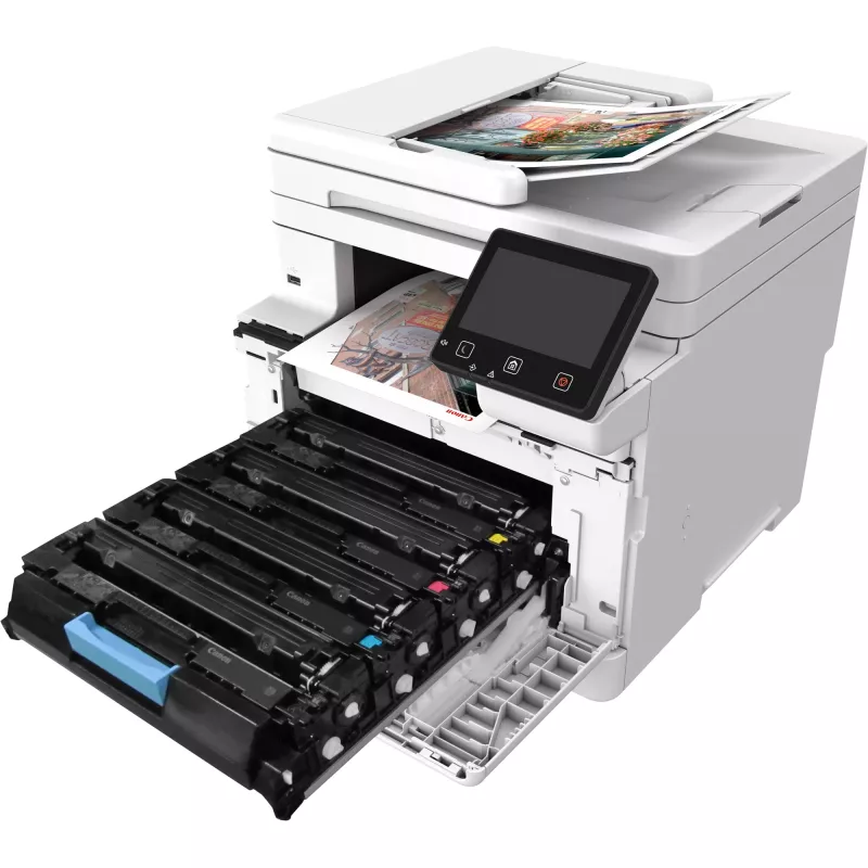 Multifunkčná laserová tlačiareň Canon i-SENSYS MF664Cdw — farebná, 1200x1200 DPI, 25 ppm, A4, Wi-Fi, duplex