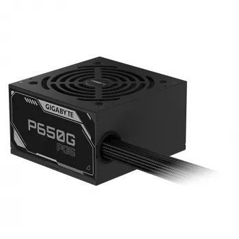 GIGABYTE P650G PCIE 5.1 napájací zdroj – PCIe 5.1, 80 PLUS Silver, 120mm ventilátor, kompatibilný s ATX 3.1, EU konektor