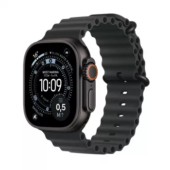 Smartwatch Apple Watch Ultra 3 GPS + Cellular 49mm puzdro Black Titanium s remienkom Black Ocean