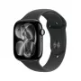 APPLE Watch Series 11 GPS 46mm puzdro Jet Black hliník so športovým remienkom čierny S/M