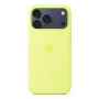 APPLE iPhone 17 Pro Max – silikónové puzdro s MagSafe – neónovo žltá