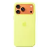 APPLE iPhone 17 Pro Max – silikónové puzdro s MagSafe – neónovo žltá