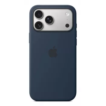 APPLE iPhone 17 Pro Max – silikónové puzdro s MagSafe – Midnight