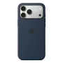 APPLE iPhone 17 Pro Max – silikónové puzdro s MagSafe – Midnight