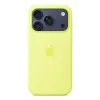 APPLE iPhone 17 Pro – silikónové puzdro s MagSafe – neónovo žltá