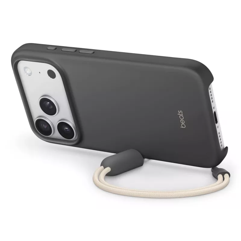 APPLE Beats iPhone 17 Pro – puzdro s kickstandom, MagSafe a ovládaním kamery – granitová sivá