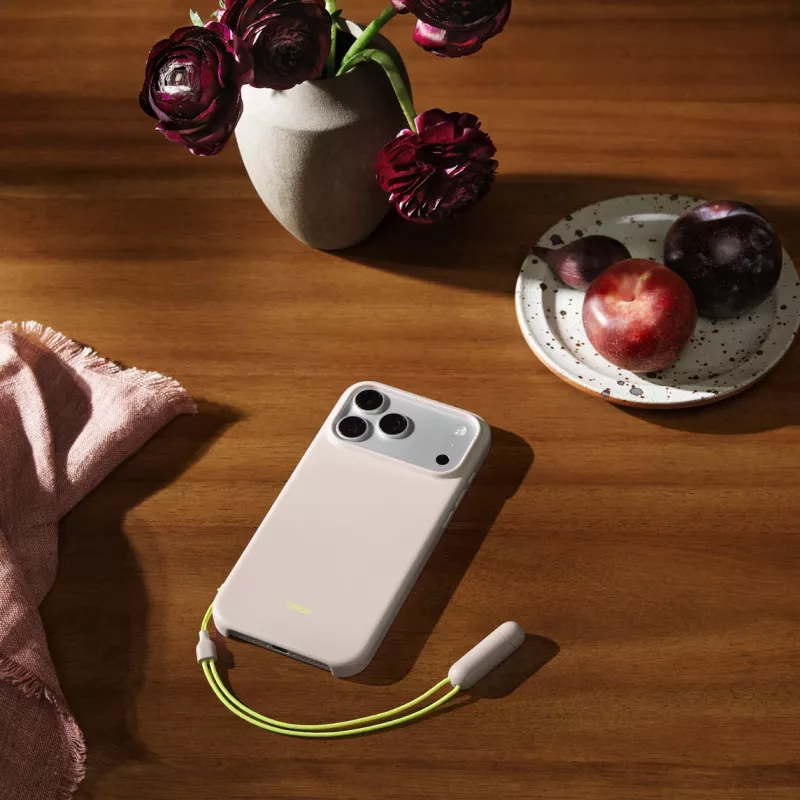 APPLE Beats iPhone 17 Pro Max - puzdro s kickstandom, MagSafe a ovládaním kamery - Lime Stone