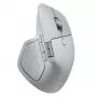 Logitech myš MX Master 4 — pre pravákov, laser 8000 DPI, RF bezdrôtová + Bluetooth, 8 tlačidiel, sivá