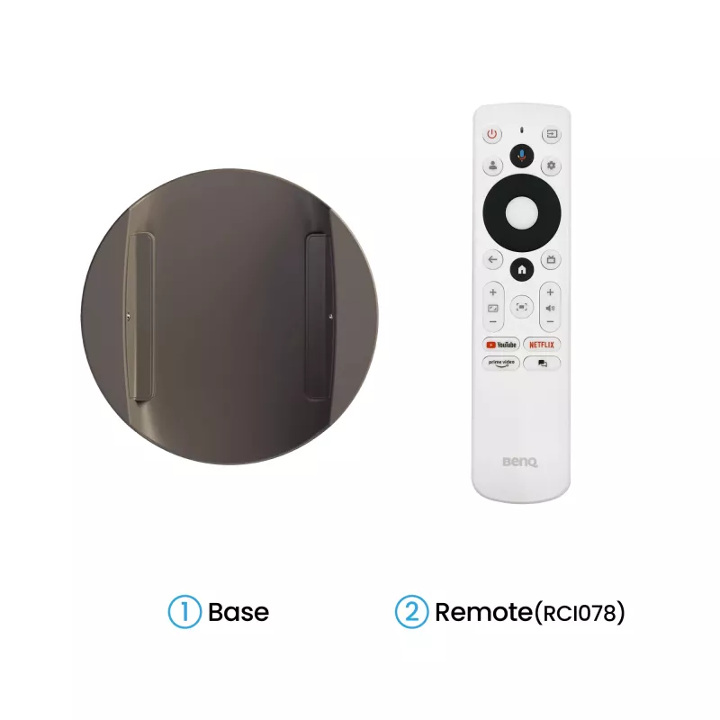 BenQ GV32 500 ANSI lumen DLP 1080p (1920x1080) biely