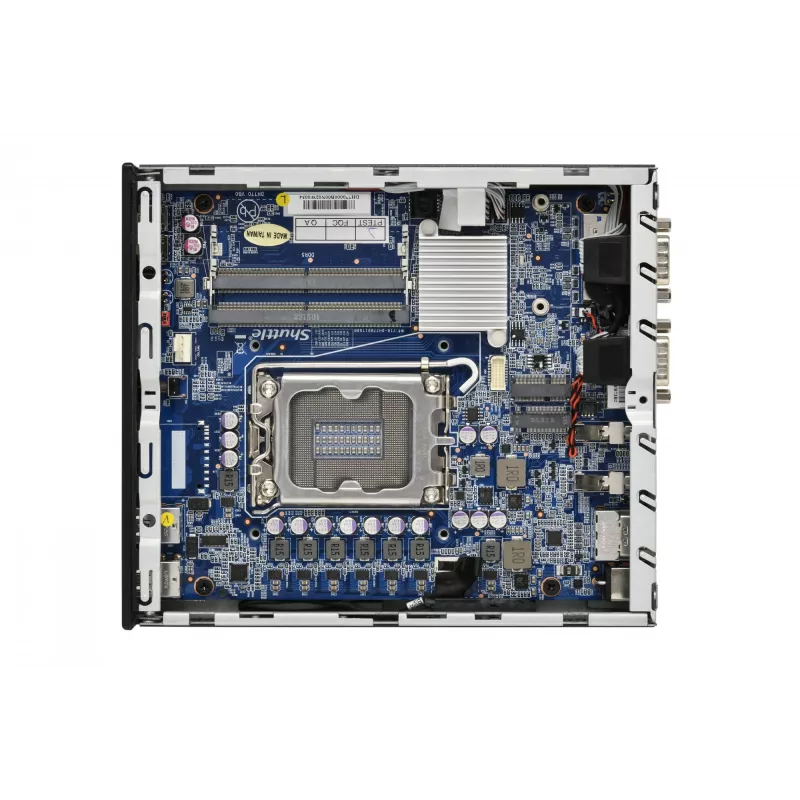 Shuttle Slim PC DH770, S1700, 2x HDMI, 2x DP, 2x 2.5G LAN, 2x COM, 8x USB, 1x 2,5