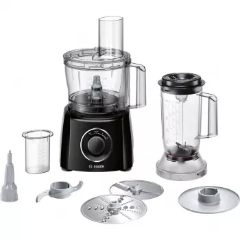 Bosch MCM3201B kuchynský robot 800 W 2,3 L čierny, transparentný