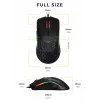 Glorious Gaming Glorious Model O myš Regular (čierna), pre pravákov, optická, USB typu A, 12000 DPI, čierna