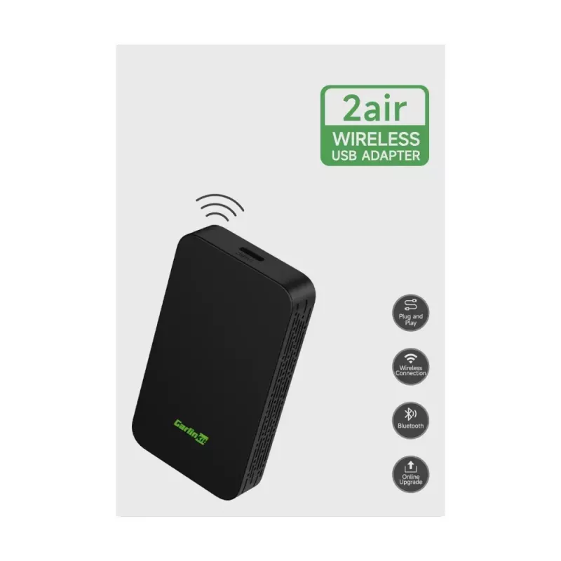 Car-Media prijímač Carlinkit CPC200-2AIR čierny Wi‑Fi 5 GHz / 2,4 GHz, Bluetooth 4.1, USB‑C