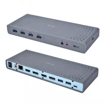 i-tec USB 3.0 / USB-C / Thunderbolt 3 dokovacia stanica s dvoma displejmi