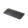 LOGITECH bezdrôtová dotyková klávesnica K400 Plus - čierna - Qwerty UK