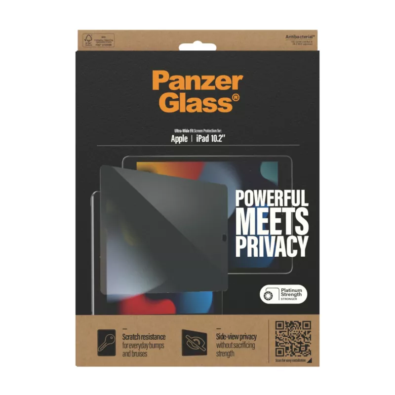 PanzerGlass ® ochranná fólia súkromia iPad 10,2″ (2019, 2020-2021)