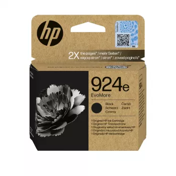 HP 924e EvoMore čierna originálna atramentová kazeta